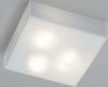 Plafoniera-Illuminando-CUBIC-PL40-E27-LED-lampada-soffitto-parete-moderna-vetro-bianco-interno
