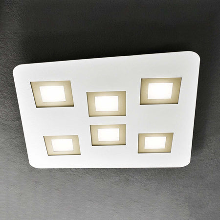Plafoniera-Illuminando-DEDALO-DEDA6SLBNSB-GX53-LED-lampada-parete-soffitto