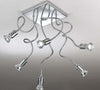 Plafoniera-Illuminando-GINEVRA-FLEX-6FL-GU10-LED-lampada-soffitto-modellabile-orientabile-moderna-flessibile