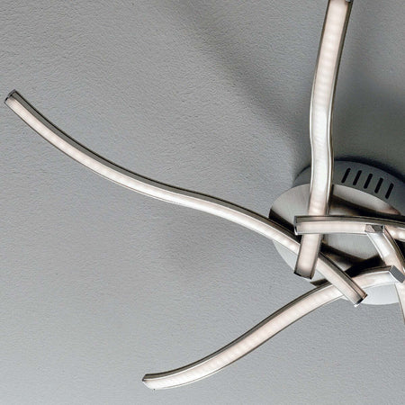 Plafoniera-Illuminando-NEBULA-PL-5-17.5W-LED-1225LM-30000°K-Lampada-soffitto-moderna-metallo-cromato-interno