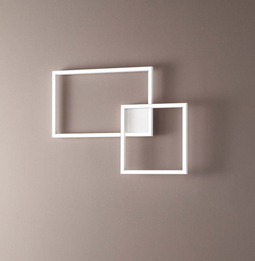 Plafoniera-In-Alluminio-Industrial-Cross-Bianco-Led