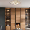 Plafoniera-In-Ferro-Laccato-Oro-Led-Integrato-Luce-Naturale-5400-Lumen