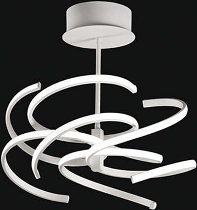 Plafoniera-In-Metallo-Moderna-Nest-Bianco-Led-Luce-Naturale