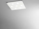 Plafoniera-In-Metallo-Moderna-Pixel-Bianco-7-Luci