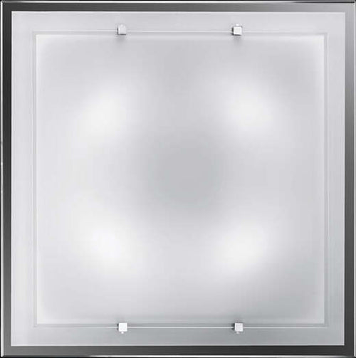 Plafoniera-In-Vetro-Quadrata-Moderna-Frame-Bianco-4-Luci-E27-Grande