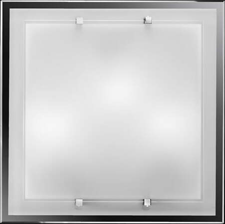 Plafoniera-In-Vetro-Quadrata-Moderna-Frame-Bianco-4-Luci-E27-Media