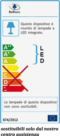 Plafoniera-incasso-gesso-Belfiore-9010-OVOLO-BIG-8936B-4014-LED-IP44-lampada-soffitto