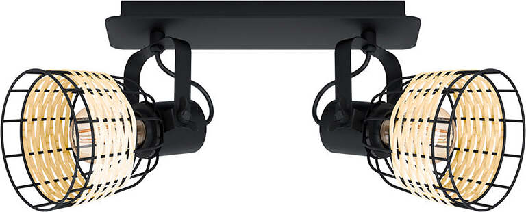 Plafoniera-Industrial-Anwick-1-2-Luci-Metallo-Nero