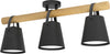 Plafoniera-Industrial-Boyle-3-Luci-Metallo-Nero-E-Marrone