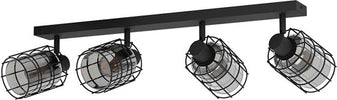 Plafoniera-Industrial-Consaca-4-Luci-Acciaio-Nero