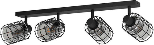 Plafoniera-Industrial-Consaca-4-Luci-Acciaio-Nero