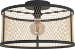Plafoniera-Industrial-Dellow-1-Luce-Acciaio-Nero