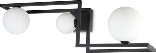 Plafoniera-Industrial-Minimal-Angolo-Metallo-Nero-3-Luci-G9-3W-3000K-Luce-Calda
