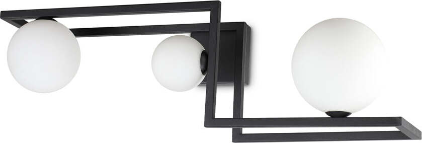 Plafoniera-Industrial-Minimal-Angolo-Metallo-Nero-3-Luci-G9-3W-3000K-Luce-Calda