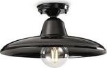 Plafoniera-Industrial-Minimal-Nordico-B&W-Metallo-Smaltato-Nero-1-Luce-E27