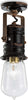 Plafoniera-Industrial-Minimal-Urban-Ferro-E-Ceramica-Vintage-Nero-1-Luce-E27
