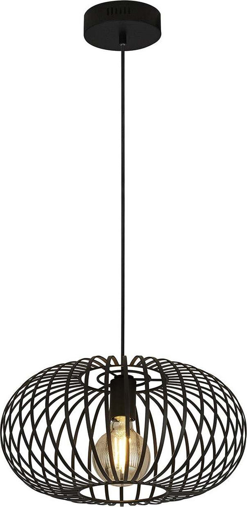 Plafoniera-Industrial-Nordico-Avery-Acciaio-Nero-1-Luce-E27