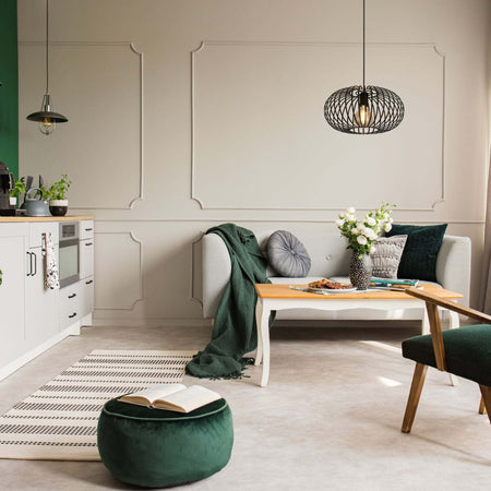 Plafoniera-Industrial-Nordico-Avery-Acciaio-Nero-1-Luce-E27