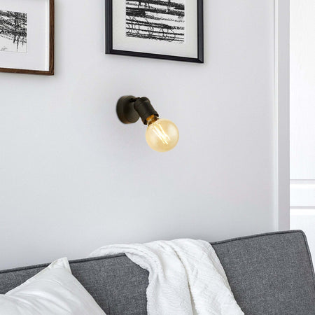 Plafoniera-Industrial-Nordico-Danza-Acciaio-Nero-1-Luce-E27