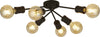 Plafoniera-Industrial-Nordico-Danza-Acciaio-Nero-6-Luci-E27
