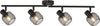 Plafoniera-Industrial-Nordico-Meshy-Acciaio-Nero-4-Luci-E14