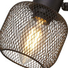 Plafoniera-Industrial-Nordico-Meshy-Acciaio-Nero-4-Luci-E14