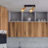 Plafoniera-Industrial-Nordico-Spinoso-Acciaio-Nero-Marrone-2-Luci-E27