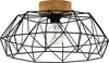 Plafoniera-Industrial-Padstow-1-Luce-Metallo-Nero