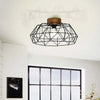 Plafoniera-Industrial-Padstow-1-Luce-Metallo-Nero