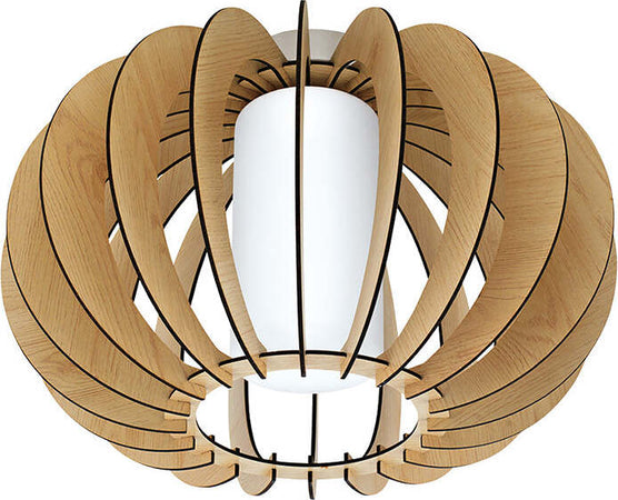 Plafoniera-Industrial-Stellato-1-Luce-Acciaio-Grigio-E-Nichel-Opaco