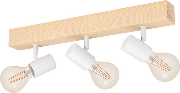 Plafoniera-Industrial-Townshend-3-3-Luci-Legno-Marrone-E-Bianco