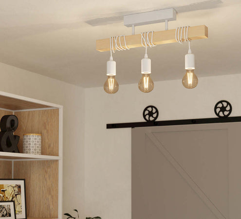 Plafoniera-Industrial-Townshend-3-Luci-Acciaio-Bianco