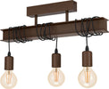 Plafoniera-Industrial-Townshend-4-3-Luci-Acciaio-Marrone-Invecchiato