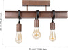 Plafoniera-Industrial-Townshend-4-3-Luci-Acciaio-Marrone-Invecchiato