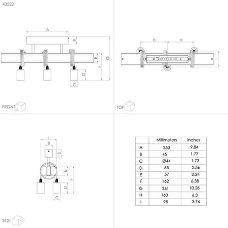 Plafoniera-Industrial-Townshend-4-3-Luci-Acciaio-Marrone-Invecchiato
