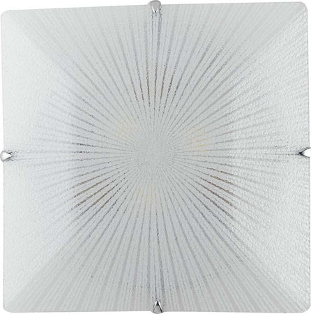 Plafoniera Iside Bianca 2Xe27 30X30Cm Illuminazione/Illuminazione per interni/Lampadari lampade a sospensione e plafoniere/Plafoniere Led Mall Home - Napoli, Commerciovirtuoso.it