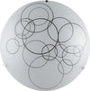 Plafoniera Karma Bianca 2Xe27 30Cm Illuminazione/Illuminazione per interni/Lampadari lampade a sospensione e plafoniere/Plafoniere Led Mall Home - Napoli, Commerciovirtuoso.it