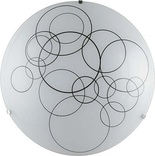 Plafoniera Karma Bianca 2Xe27 30Cm Illuminazione/Illuminazione per interni/Lampadari lampade a sospensione e plafoniere/Plafoniere Led Mall Home - Napoli, Commerciovirtuoso.it