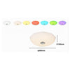 Plafoniera Lampada Da Soffitto Led Bianco 60 Watt ø500mm Cambio Colore Rgb 02546