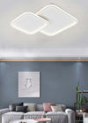 Plafoniera Lampadario Soffitto Led Design A 2 Rombi Bianco Moderno 60 W Pn-24-3c Illuminazione/Illuminazione per interni/Lampadari lampade a sospensione e plafoniere/Plafoniere Trade Shop italia - Napoli, Commerciovirtuoso.it