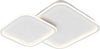 Plafoniera Lampadario Soffitto Led Design A 2 Rombi Bianco Moderno 60 W Pn-24-3c Illuminazione/Illuminazione per interni/Lampadari lampade a sospensione e plafoniere/Plafoniere Trade Shop italia - Napoli, Commerciovirtuoso.it