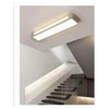 Plafoniera Led 16w Moderno Bianco Soffitto Rettangolare Striscia Luce 4000k 50170