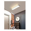Plafoniera Led 16w Moderno Bianco Soffitto Rettangolare Striscia Luce 6500k 50187