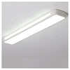 Plafoniera Led 16w Moderno Bianco Soffitto Rettangolare Striscia Luce 6500k 50187