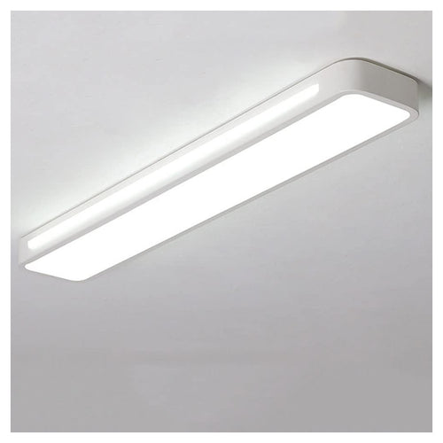 Plafoniera Led 16w Moderno Bianco Soffitto Rettangolare Striscia Luce 6500k 50187