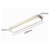 Plafoniera Led 16w Moderno Bianco Soffitto Rettangolare Striscia Luce 6500k 50187