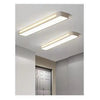 Plafoniera Led 18w Bianco Soffitto Rettangolare Striscia Moderno Luce 4000k 50194