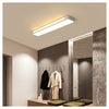 Plafoniera Led 18w Bianco Soffitto Rettangolare Striscia Moderno Luce 4000k 50194
