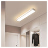 Plafoniera Led 18w Bianco Soffitto Rettangolare Striscia Moderno Luce 4000k 50194