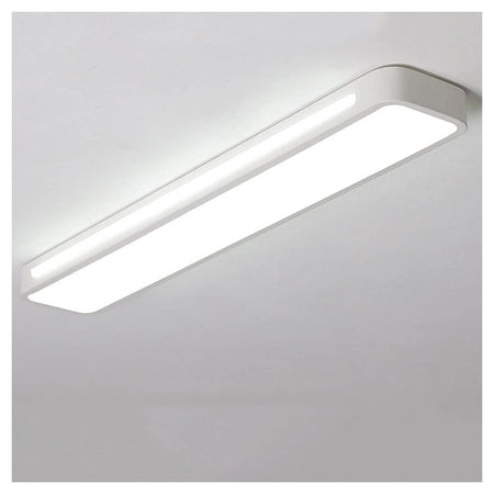 Plafoniera Led 18w Bianco Soffitto Rettangolare Striscia Moderno Luce 6500k 50200